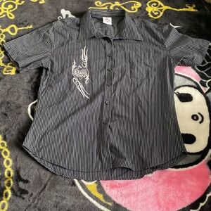 House of blues button down top shirt